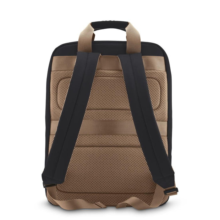 HAMA Laptop backpack "Ultra Lightweight", up to 41 cm (16.2"), black with brown
