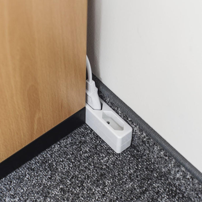 HAMA Power strip, 3-socket, 2.5 m, white