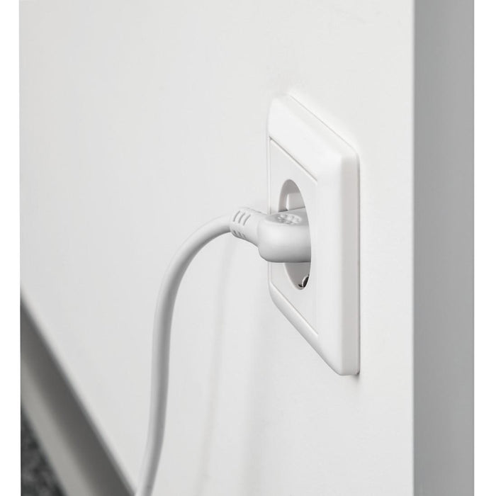 HAMA Power strip, 3-socket, 2.5 m, white