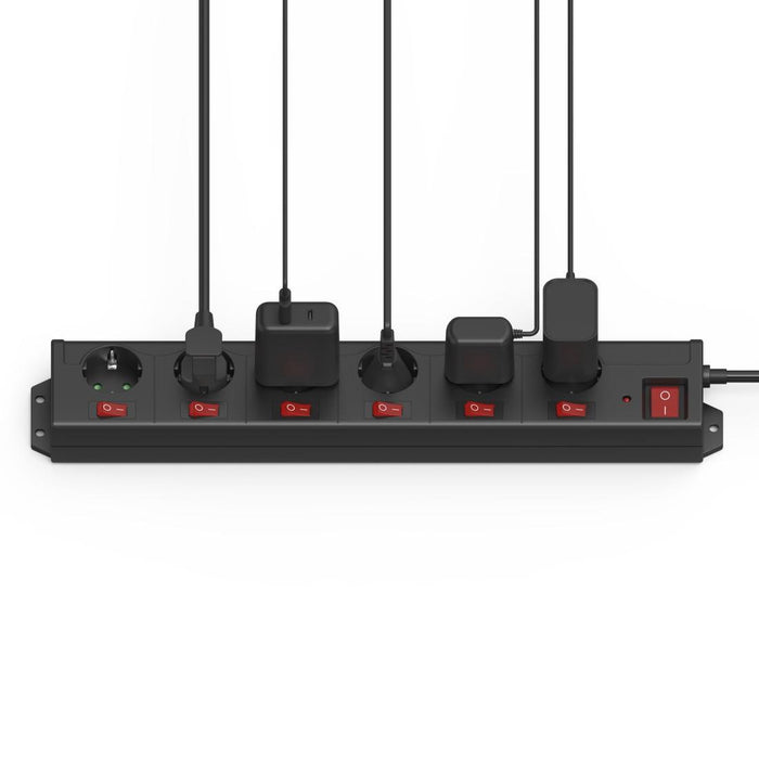 HAMA Power strip 6 sockets, 1.4m, 223160