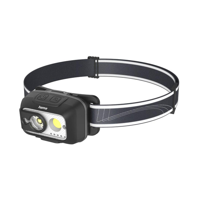 HAMA Headlamp/ LED "HL500-C", USB-C, 4 Modes