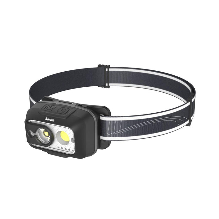 HAMA Headlamp/ LED "HL500-C", USB-C, 4 Modes