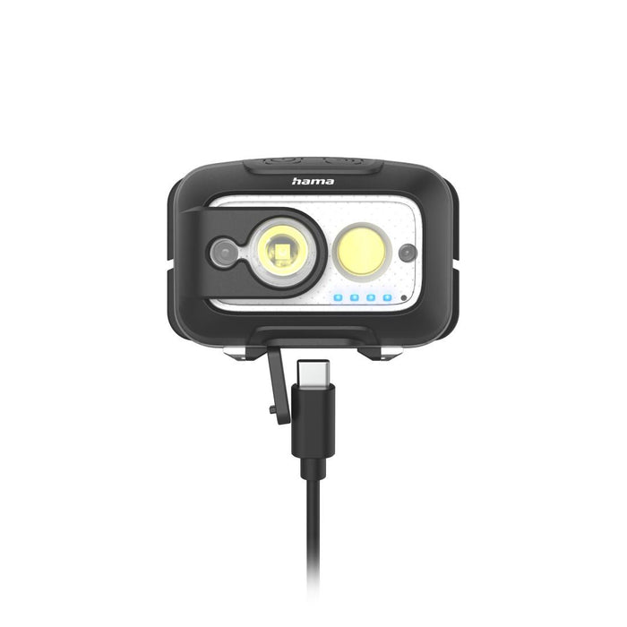 HAMA Headlamp/ LED "HL500-C", USB-C, 4 Modes