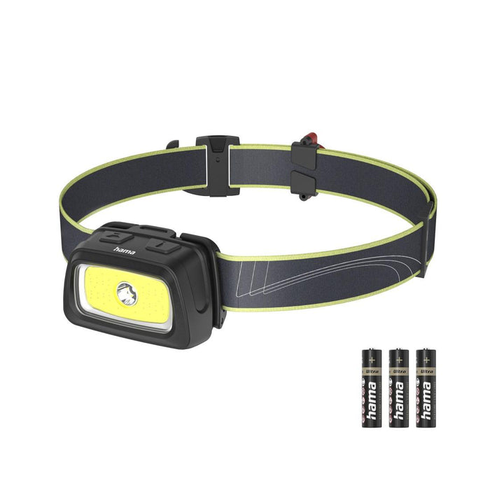 HAMA Headlamp "HL350" LED, batteries, 7 modes