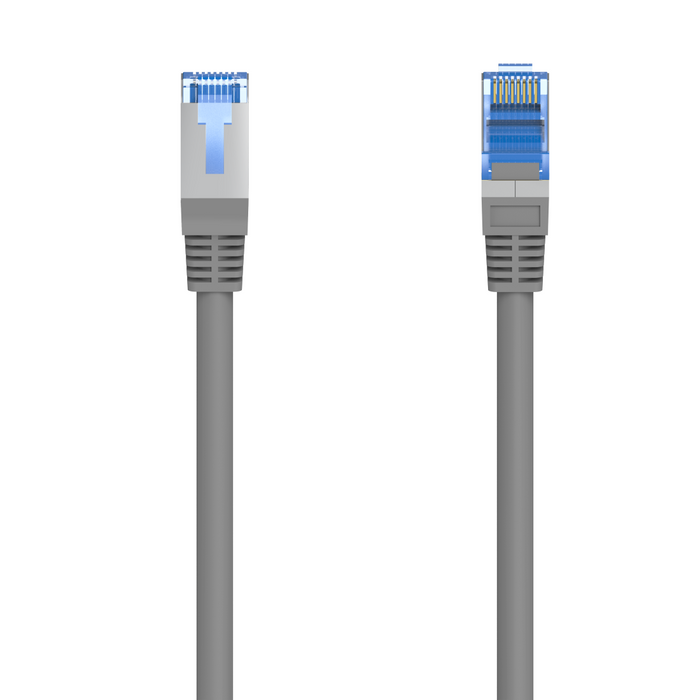 Network patch cable CAT-6, 1 Gbit/s, F/UTP shielded, 15.00 m