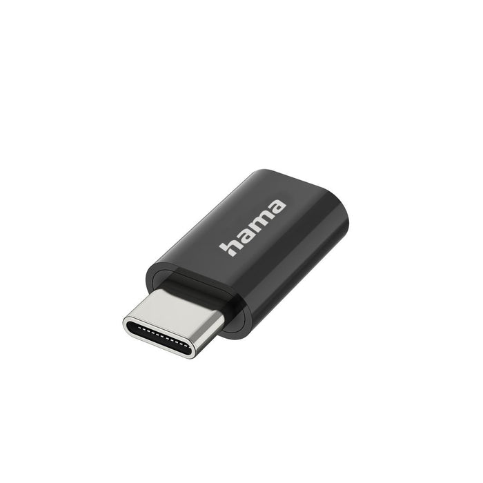 HAMA Adapter, Micro-USB - USB-C, USB 2.0, OTG, 480 Mbit/s
