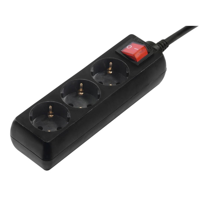 HAMA 3-socket power strip, 30392