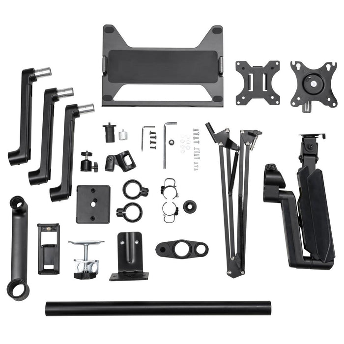 Streaming monitor stand, 4 arms, HAMA-04663