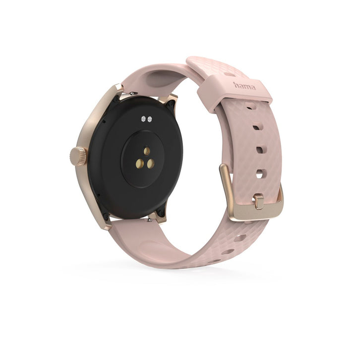 HAMA Smart Watch "5010", Round, Waterproof, 1.38", 178616