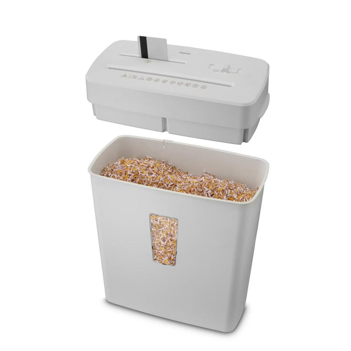 HAMA Shredder "Prime M50CD-B", security level P5 T2 E2 O1, white