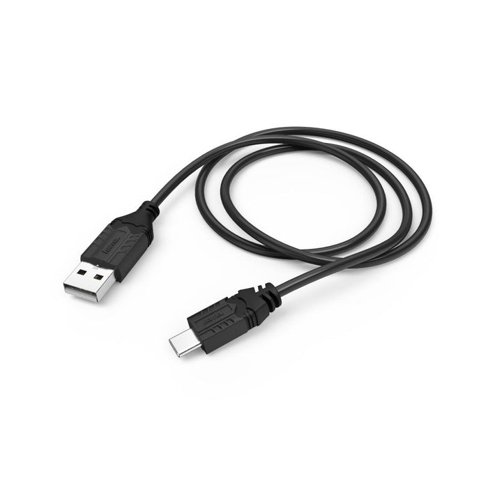 Cable HAMA USB-A male - USB-C male for charging SONY PS5, 0.75 m, Black