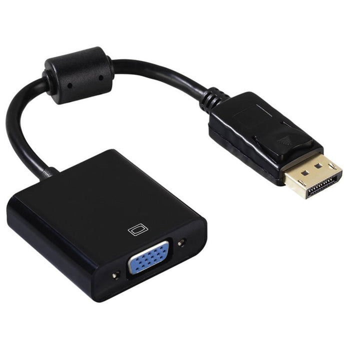 Cable adapter HAMA DisplayPort to female VGA Display pM->VGA/F 53772/20033 only works in this direction
