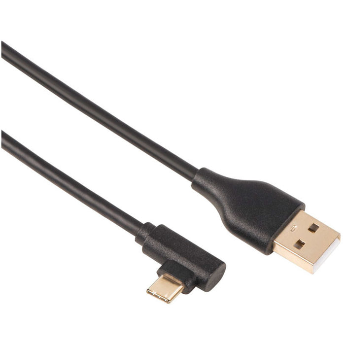 Cable HAMA USB-C 90° gold 135738/200646