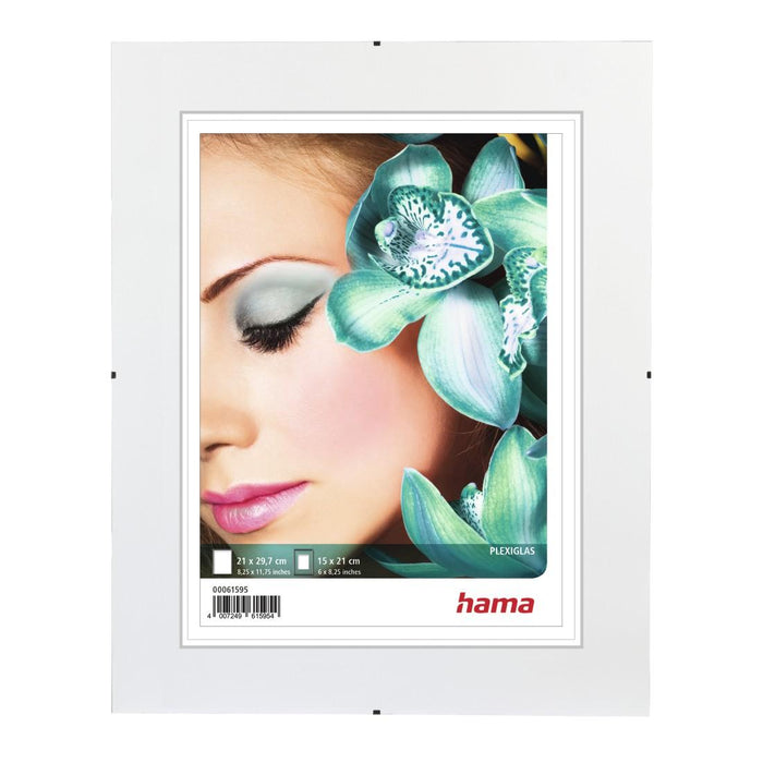 Clip-Fix Style Photo Frame, 21 x 29.7cm, A4, Plexiglas