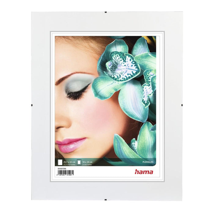 Clip-Fix photo frame, 29.7 x 42 cm, plexiglass