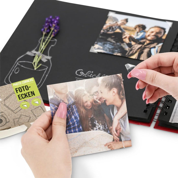 Self-adhesive photo corners, HAMA-07107