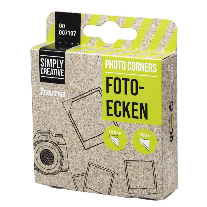 Self-adhesive photo corners, HAMA-07107