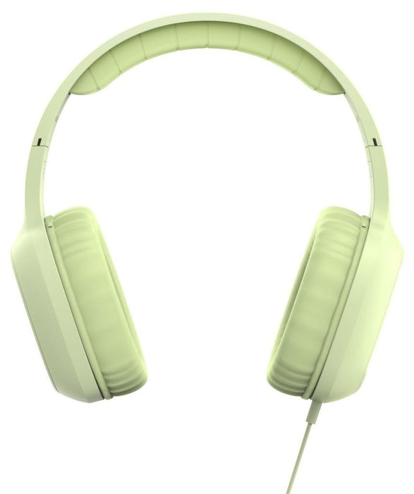 HAMA Headphones with microphone "Fun C", USB-C, cable guide on one side, green