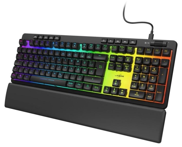 HAMA uRage Gaming Keyboard "Exodus 515 Illuminated", black