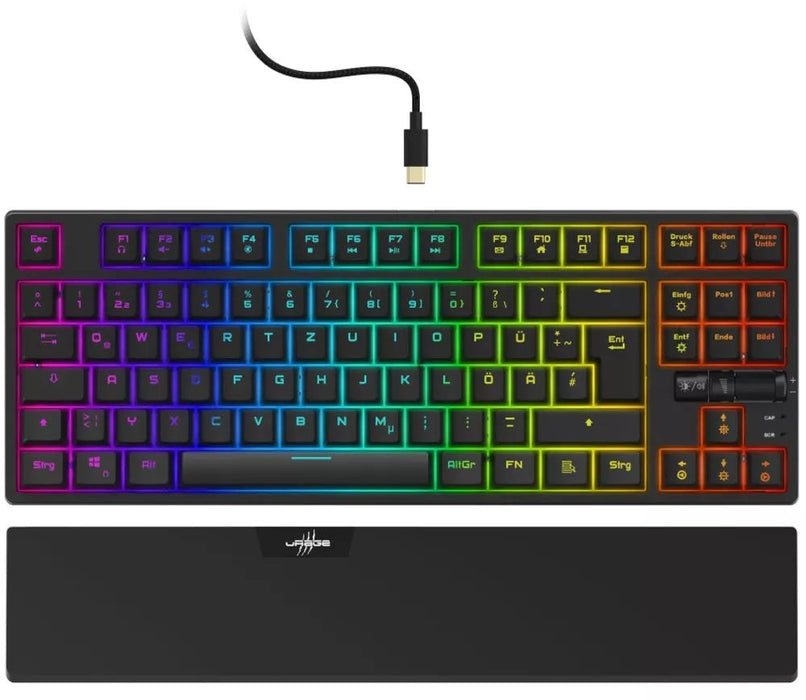 HAMA uRage Gaming Keyboard "Exodus 860 Mechanical", Red Switch, 186076