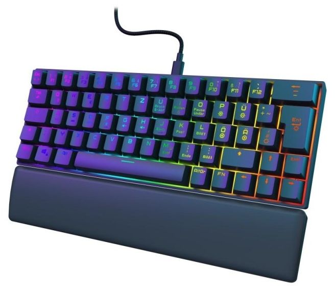 uRage Gaming Keyboard "Exodus 760 Mechanical Mini", red switches, black