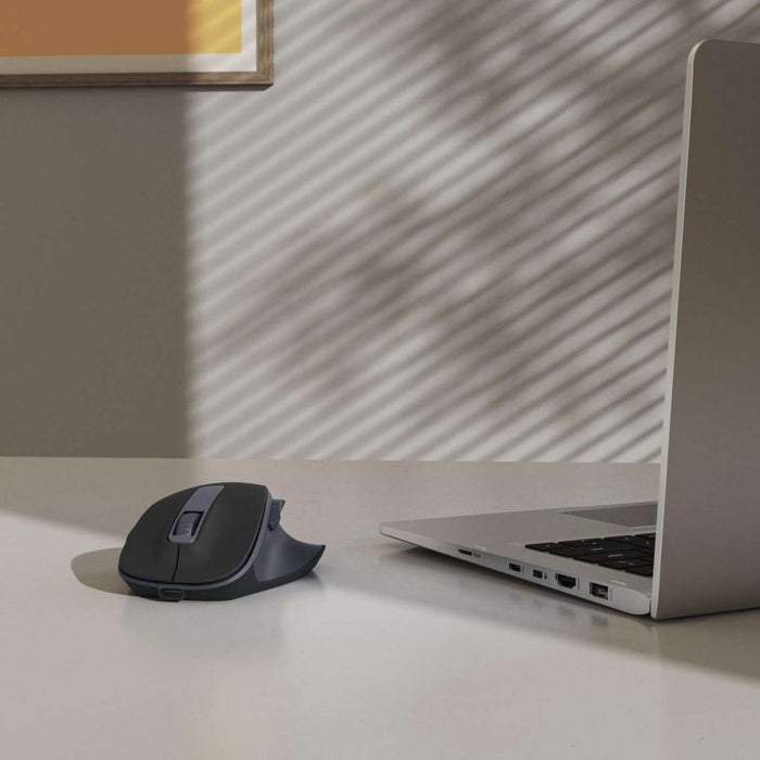 HAMA Wireless optical mouse WM-500 Recharge, black, 6 buttons, 800/1200/1600 dpi, silent