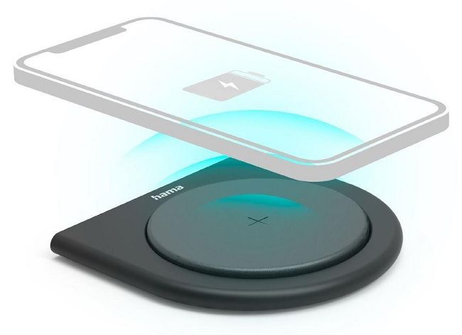 Hama "Eco-10" wireless charger, 10 W, 187280