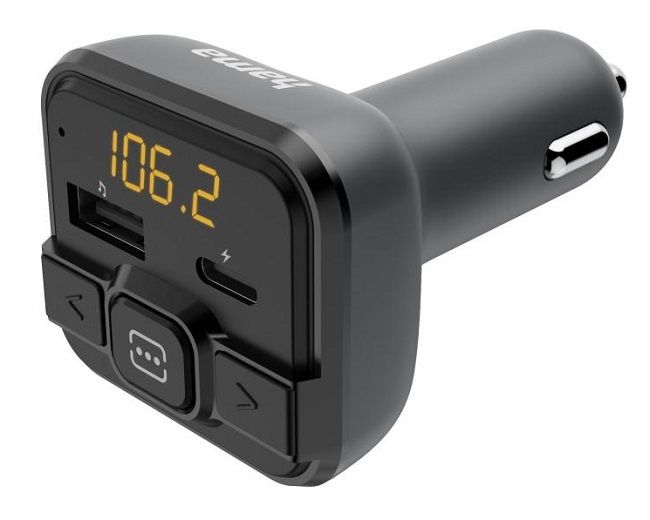 FM Transmitter HAMA, Bluetooth function, USB-C, 14170