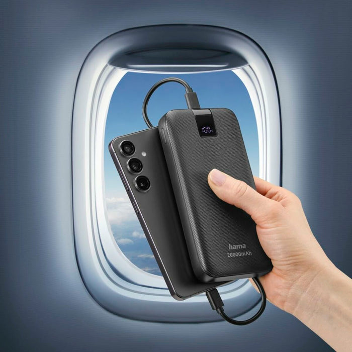 Laptop Battery Hama 00201719 Anthracite 20000 mAh