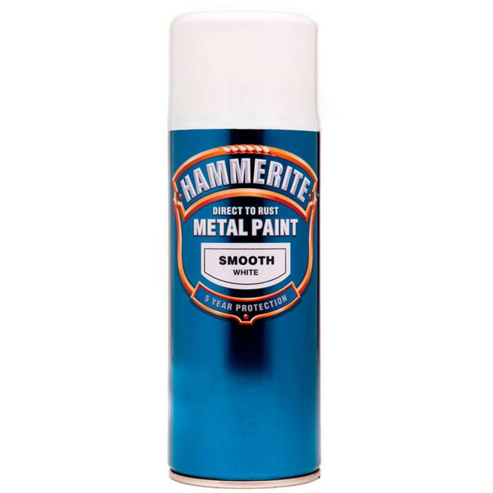 SPRAY PAINT GLOSS WHITE HAMERITE