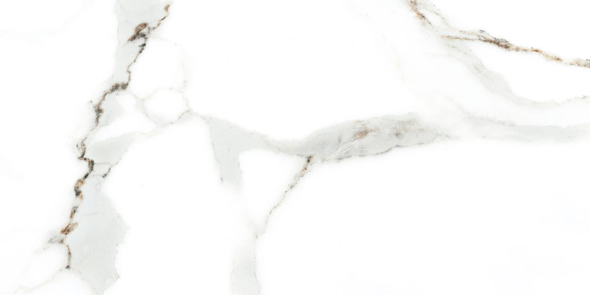 WALL TILE 25X50 DELPHI WHITE