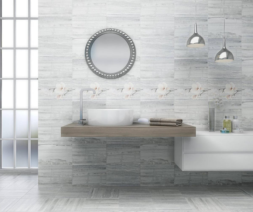 DECOR 25x40 PASTEL MAGNOLIA GRAY