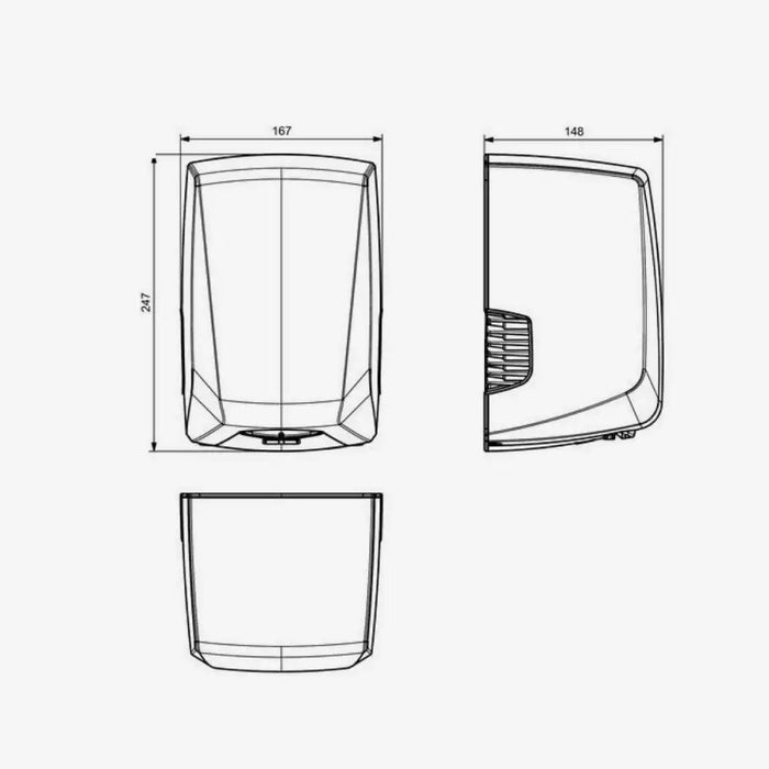 Hand dryer Jofel Power+ White 800 W - Баня<<<Дом Градина<<<BigBuy&&&Аксесоари и кранчета<<<Баня<<<Дом Градина<<<BigBuy