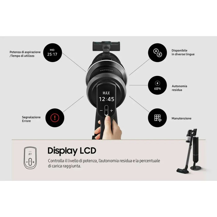 Handheld Hoover Samsung VS28C9784QK/WA Black - Прахосмукачки и роботи<<<Почистване Прахосмукачки И Гладене<<<Дом