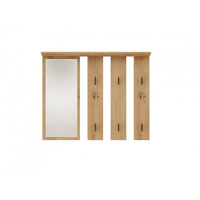 Hanger + mirror PARMA 100x15x.81.5 cm artisan oak - Hanging hangersWIE-WIS<<<HangersWIE<<<ActionPL