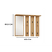 Hanger + mirror PARMA 100x15x.81.5 cm artisan oak - Hanging hangersWIE-WIS<<<HangersWIE<<<ActionPL