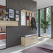 Hanger + mirror PARMA 100x15x.81.5 cm oak sonoma - Hanging hangersWIE-WIS<<<HangersWIE<<<ActionPL