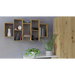 Hanging bookcase Bilbao 7.0 Wall mounted shelves Oak Artisan - Furniture wooden shelvesPOL-DRE<<<Furniture