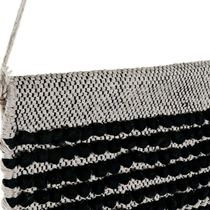 Hanging decoration DKD Home Decor Beige Grey Dark grey Fringe Boho 45 x 1 x 61 cm (2 Units) - Декорация и