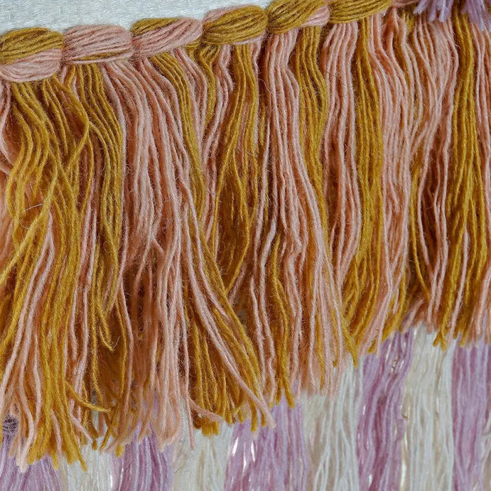 Hanging decoration DKD Home Decor Jute Cotton Wool (46 x 2 x 110 cm) - Декорация и Осветление<<<Дом