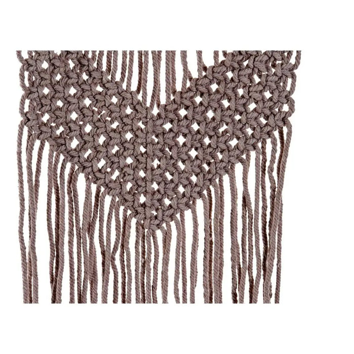 Hanging decoration DKD Home Decor Purple Light brown Bamboo - Декорация и Осветление<<<Дом Градина<<<BigBuy&&&Картини и