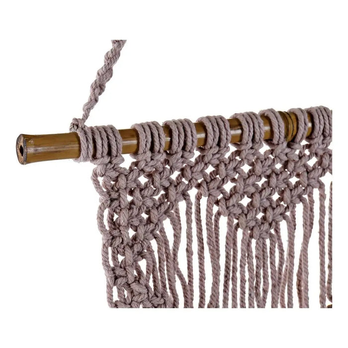 Hanging decoration DKD Home Decor Purple Light brown Bamboo - Декорация и Осветление<<<Дом Градина<<<BigBuy&&&Картини и