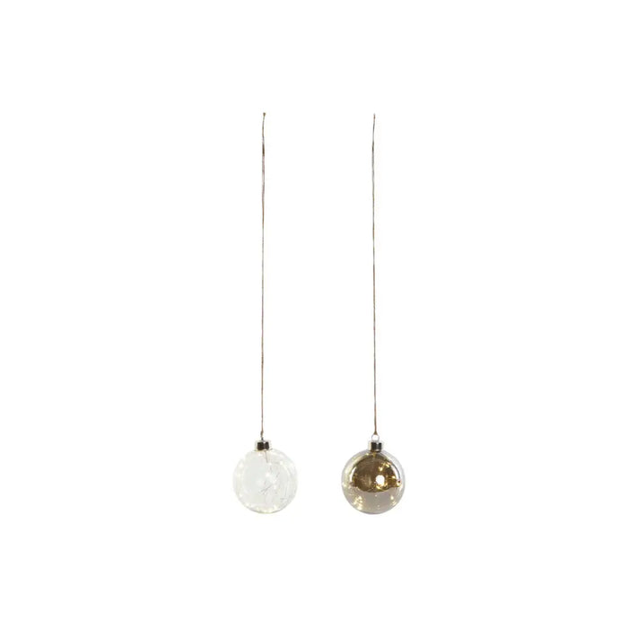 Hanging decoration DKD Home Decor Transparent Crystal 10 x 10 x 10 cm (2 Units) - Декорация и Осветление<<<Дом