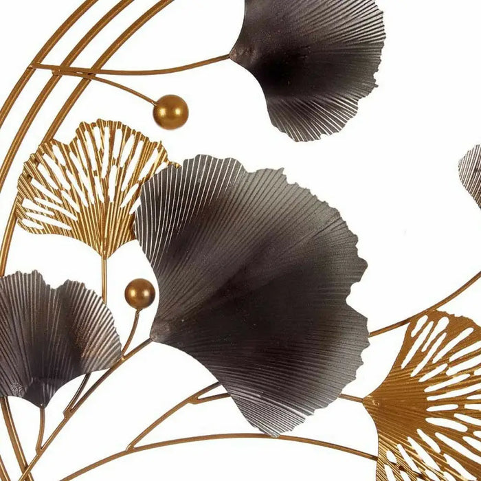 Hanging decoration Gift Decor Blue Copper Golden Metal Flowers 80 x 151 x 5,5 cm Mural - Декорация и Осветление<<<Дом