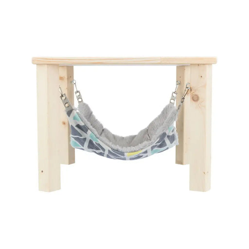 Hanging Hammock Trixie Grey Peach 37 × 29 × 37 cm Wood - Домашни Животни<<<Дом Градина<<<BigBuy&&&Къщички и