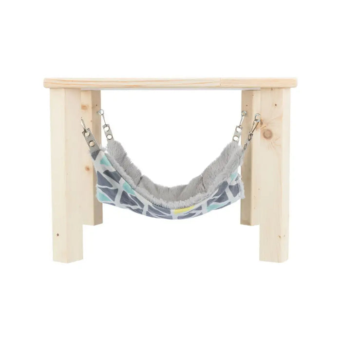 Hanging Hammock Trixie Grey Peach 37 × 29 × 37 cm Wood - Домашни Животни<<<Дом Градина<<<BigBuy&&&Къщички и