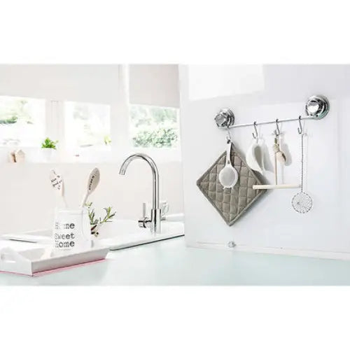 HANGING RAIL VACUUM BESTLOCK KITCHEN CHROME COMPACTOR - Системи за окачване<<<Домашни потреби<<<Кухня<<<Praktiker