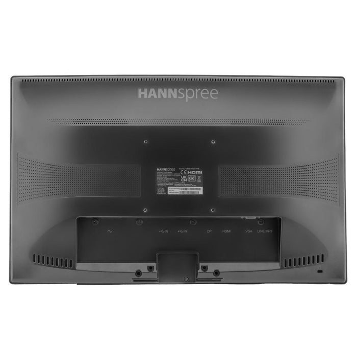Touch monitor HANNSPREE HT221PPB, TFT, 21.5 inch, Wide, Full HD, D-Sub, USB-C, HDMI, DP, 10 Point Touch, Black