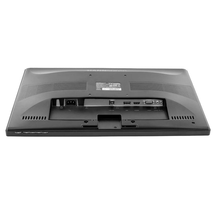 Touch monitor HANNSPREE HT221PPB, TFT, 21.5 inch, Wide, Full HD, D-Sub, USB-C, HDMI, DP, 10 Point Touch, Black