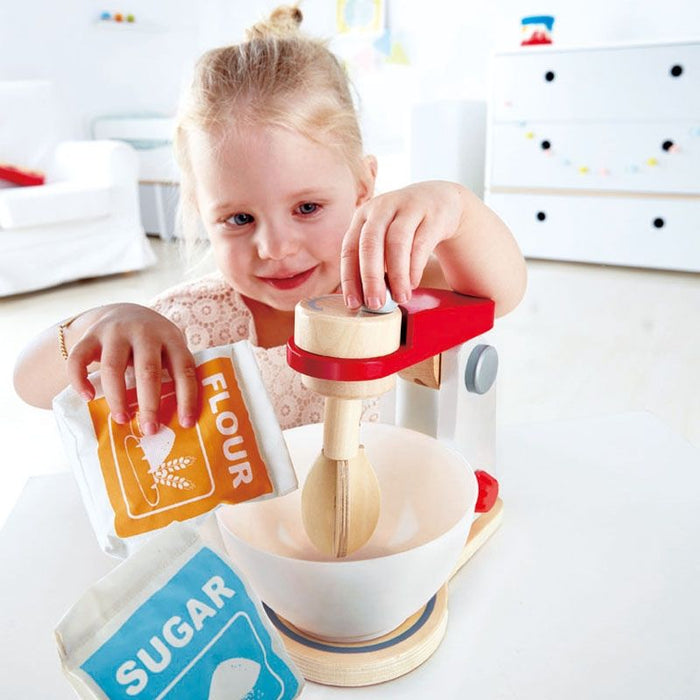 CHILDREN'S WOODEN MIXER HAPE